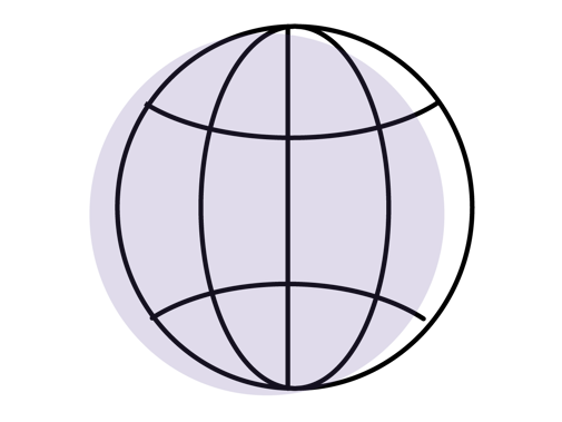 Globe symbol article illustration
