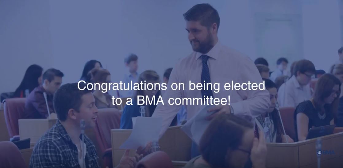 BMA Committees - new member video