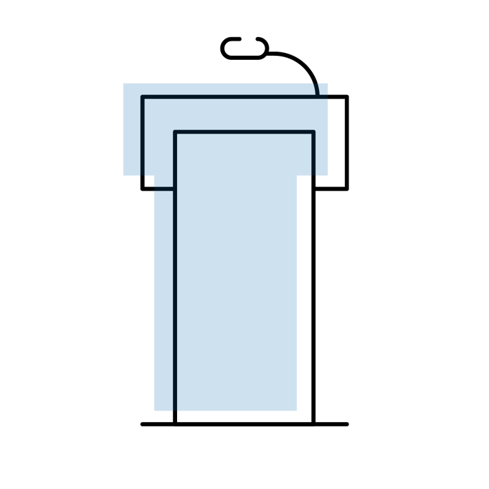 Podium article illustration