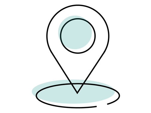 Location pin article illustration