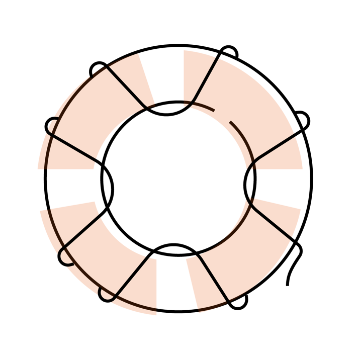 Life buoy article illustration