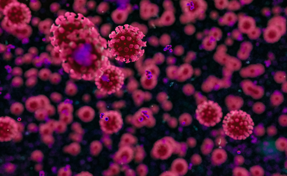Depiction of molecular virus