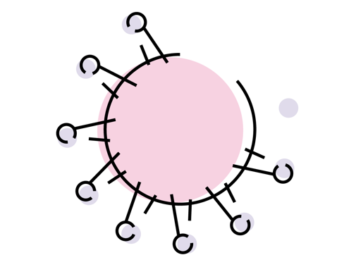 COVID virus illustration