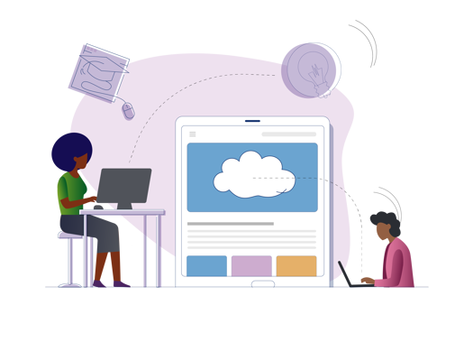 Learning and development illustration