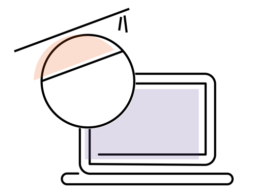 Online learning illustration