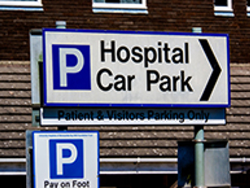 hospital car park