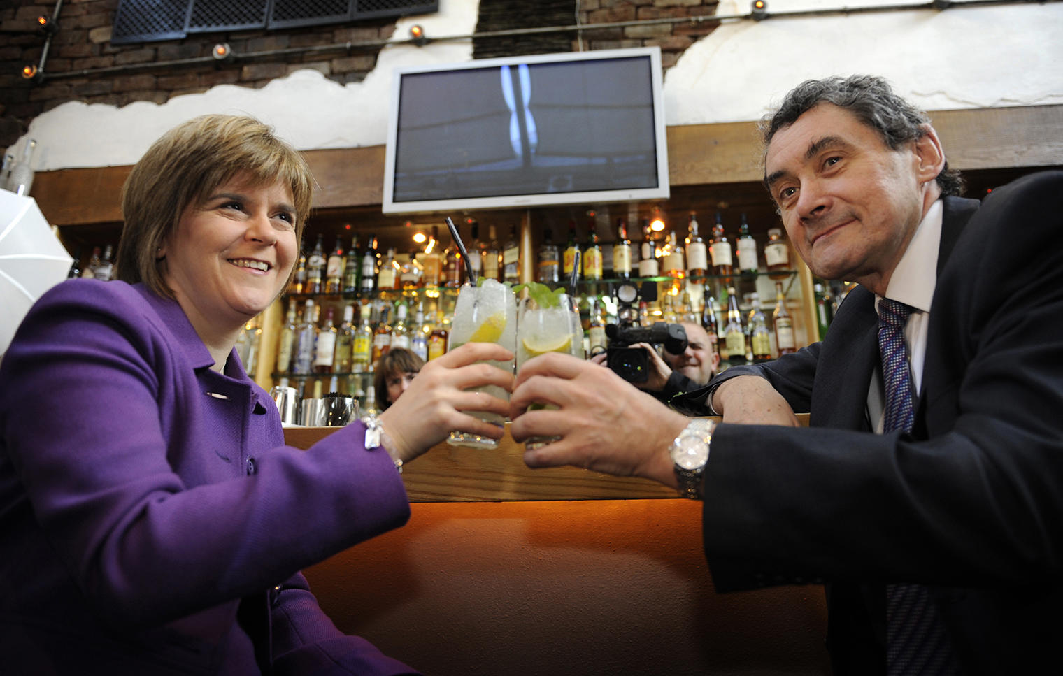 harry burns and nicola sturgeon