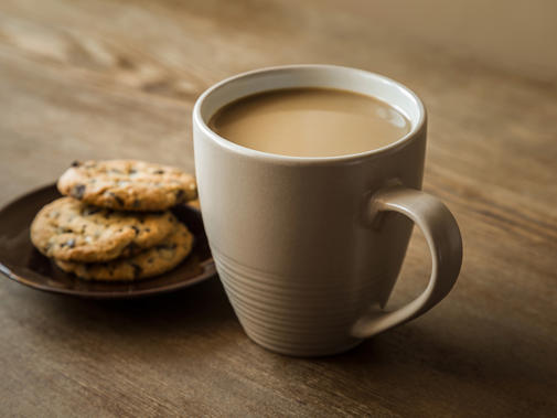 coffee and cookies