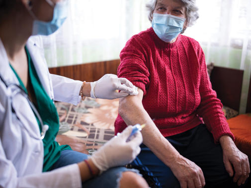 41709 person getting vaccine