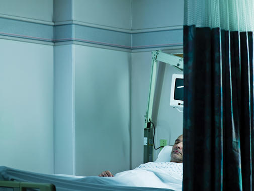 patient alone