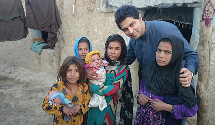 Never give up: a lifeline to Afghanistan