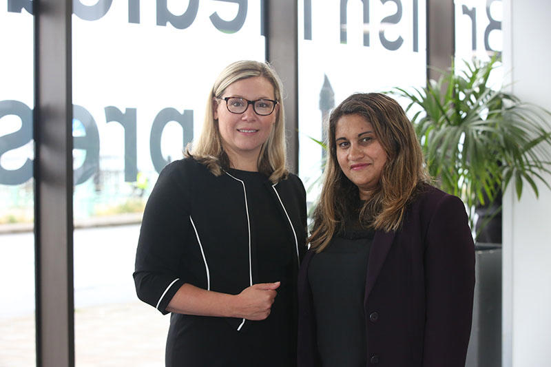 Rachel podolak and Neeta Major