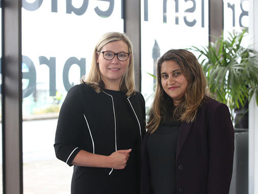 Rachel podolak and Neeta Major