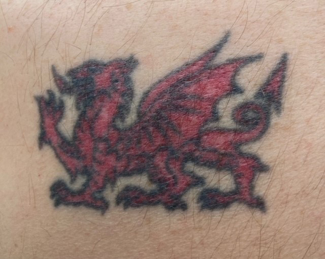 Jim Crawford's tattoo 