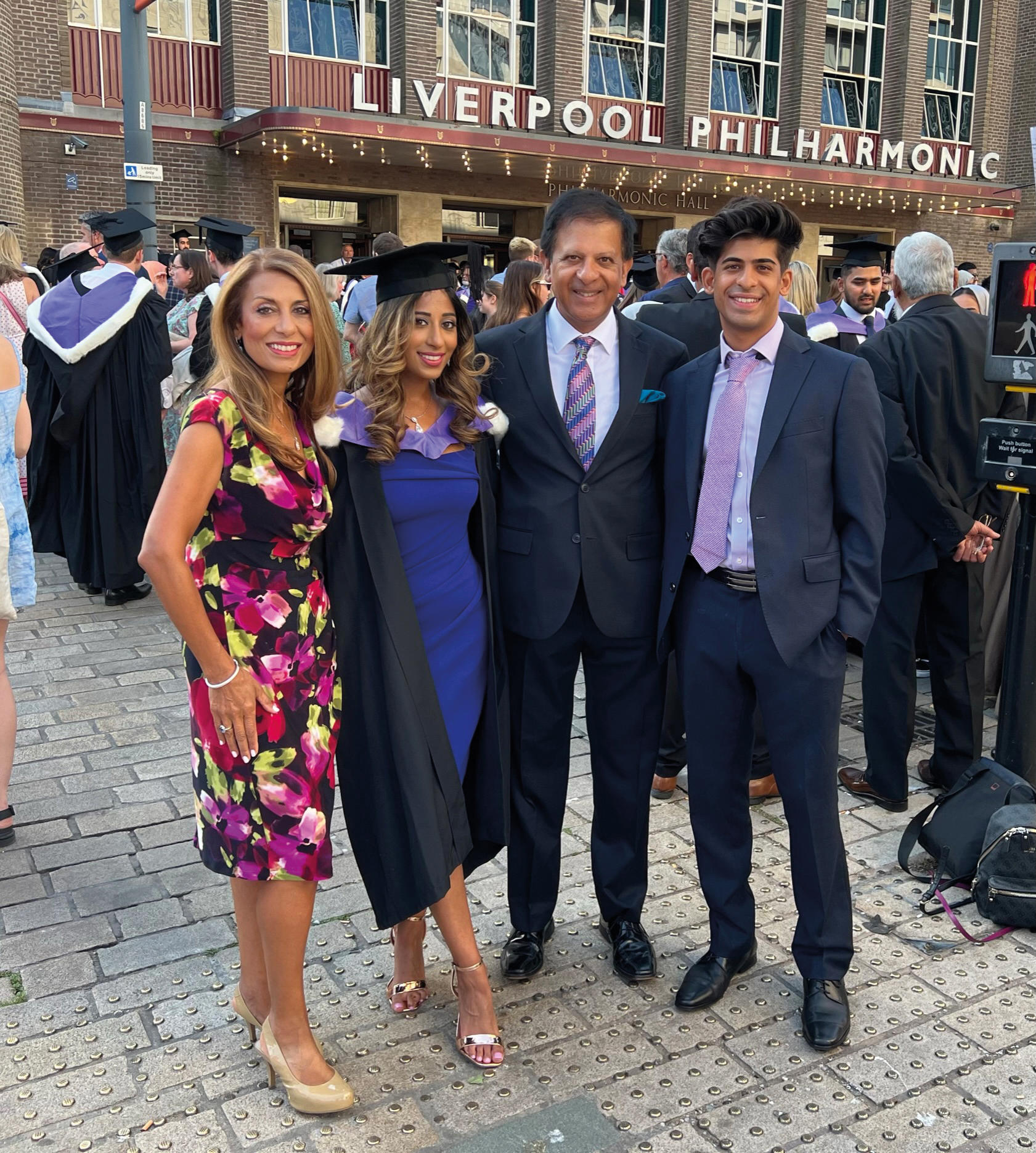 Chaand Nagpaul and family