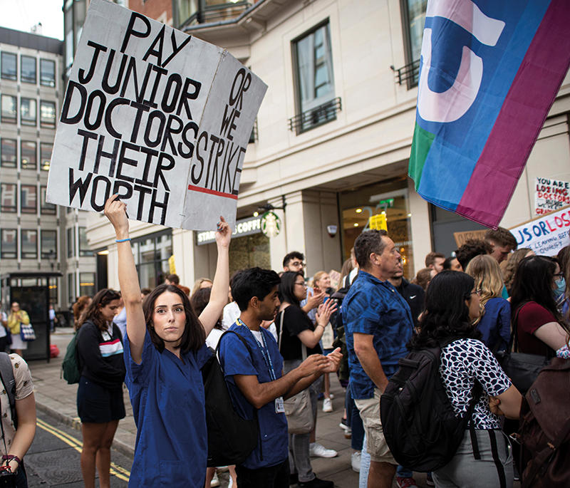 junior doctor protest
