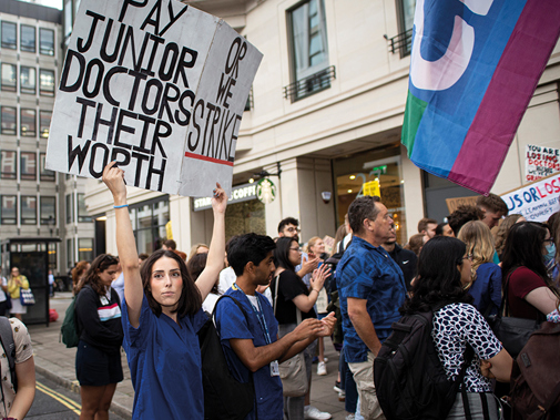 junior doctor protest 
