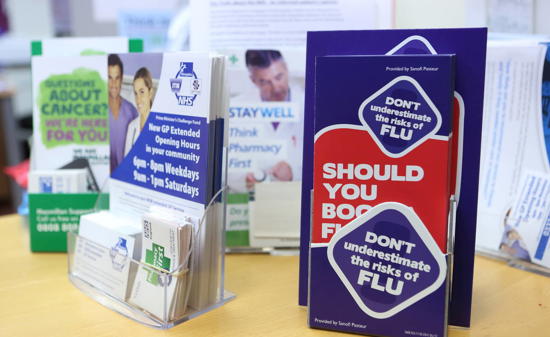 GP Surgery Leaflets Flu A030749 8 Min