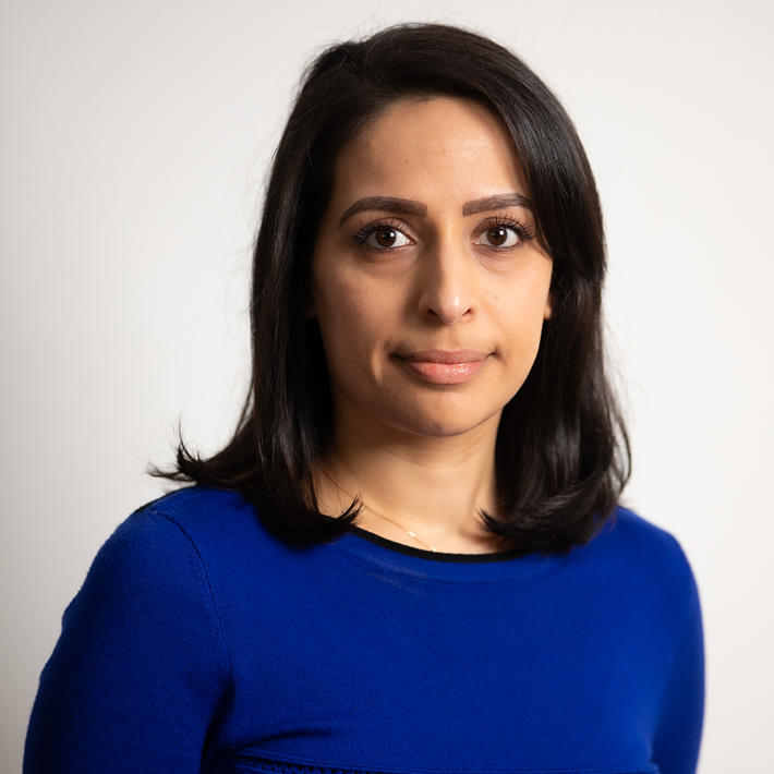 Latifa Patel portrait slightly smiling