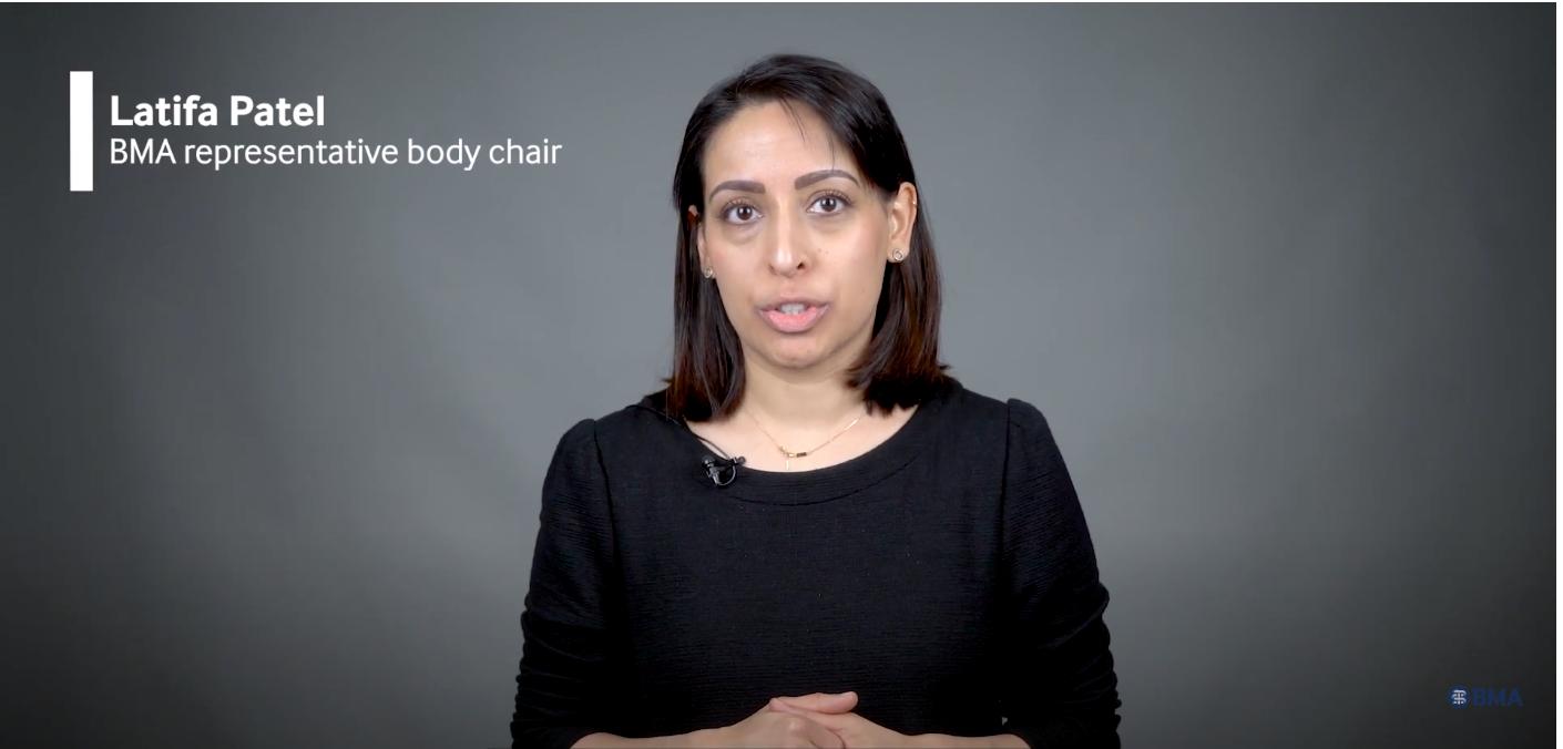 Latifa Patel, BMA representative body chair