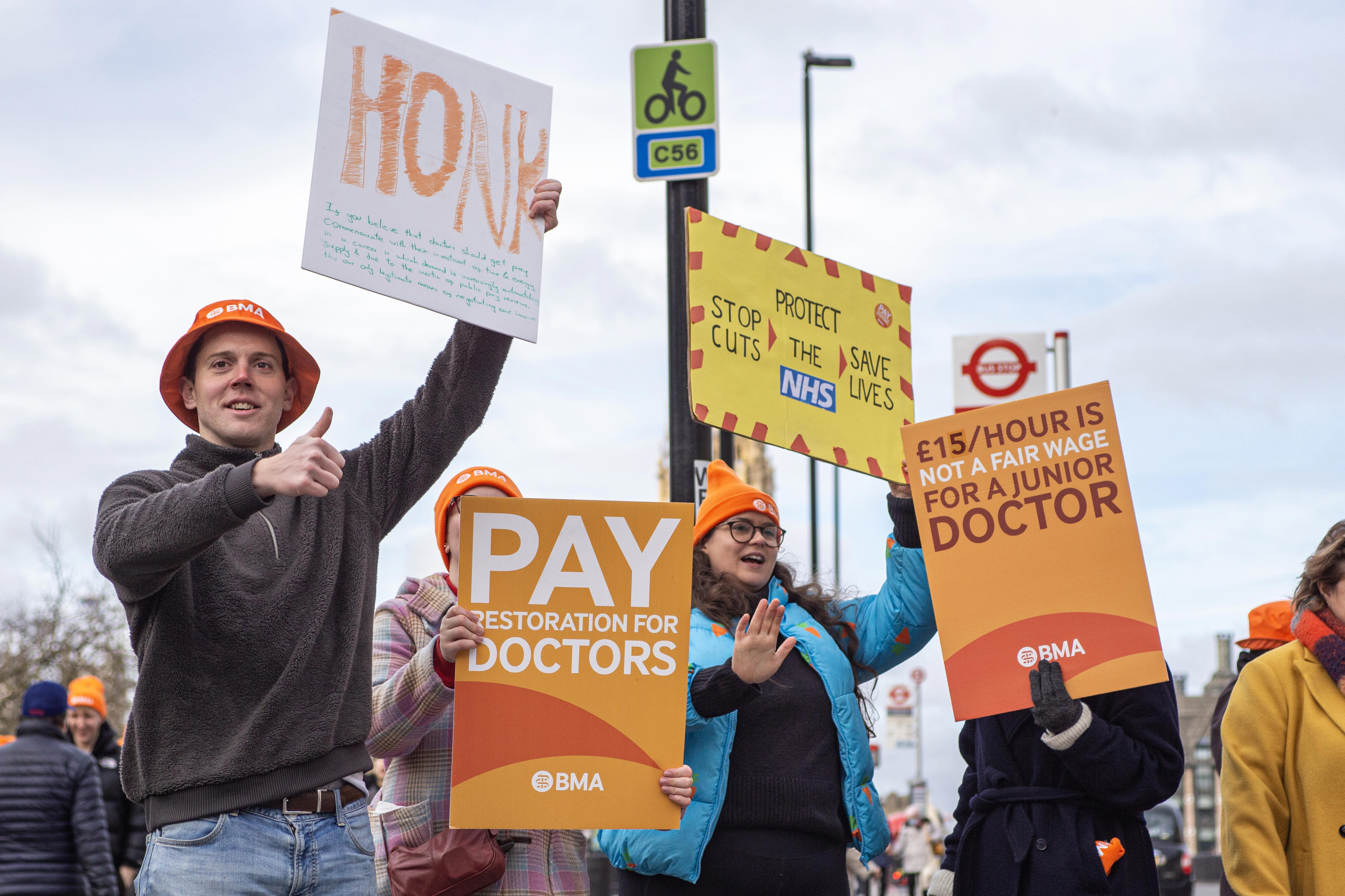 st thomas' strike 26 feb 2024
